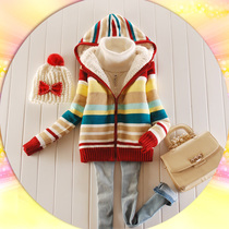 宝聚划算购物毛衣新款秋装 迷彩军装毛衣<em>女线</em>