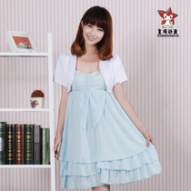 CO杂志推介黑白色甜美小萝莉初音COS<em>动漫</em>L