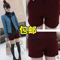 喜之孕 韩版<em>孕妇</em>装<em>短裤 秋冬</em>加绒<em>孕妇</em>靴裤<em>托腹</em>