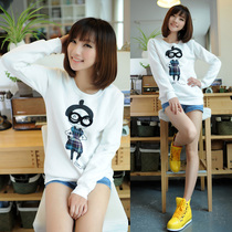 装卫衣休闲大码长袖潮流少女学生装连帽<em>外套</em>2