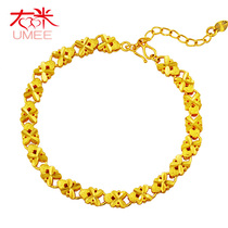 <em>淘宝</em>聚划算购物<em>女士手链</em>茗琳爱的涟漪水晶手链