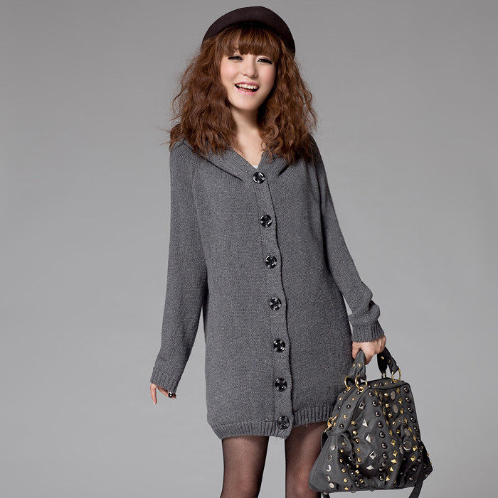 【潮衫潮绣】华尔姿<em>手工编织毛衣时尚</em>女装开衫