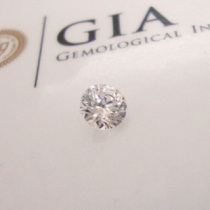 梵特思 GIA裸钻0.74克拉/74分SI2,G色EX/VG/EX天然钻石裸石-014 价格:25338.00