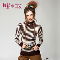 淘宝聚划算购物高领<em>梦芭莎</em>2013秋<em>女装</em>长袖两