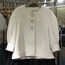 <em>淘宝</em>聚划算<em>购物Ochirly</em> 短外套秋冬款<em>女装</em>针织