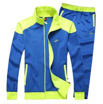 运动服春秋装正品耐克<em>阿迪</em>情侣运动套装男士纯