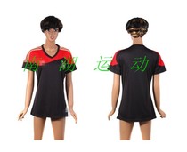 Germany women德国队黑色女款原版印号足球服 13-14新款 价格:55.00