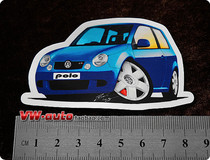 polo lupo 大众国外 汽车 滑板 冰箱 行李箱 自行车 涂鸦贴纸 274 价格:1.90