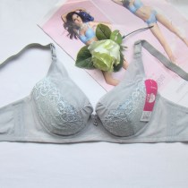 80C<em>文胸</em>背心式<em>文胸</em>大<em>号码</em>全罩杯<em>女士</em>内衣纯色