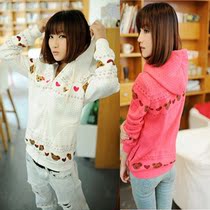 装美特斯邦威女装秋冬韩版新款宽松大码<em>加厚</em>卫