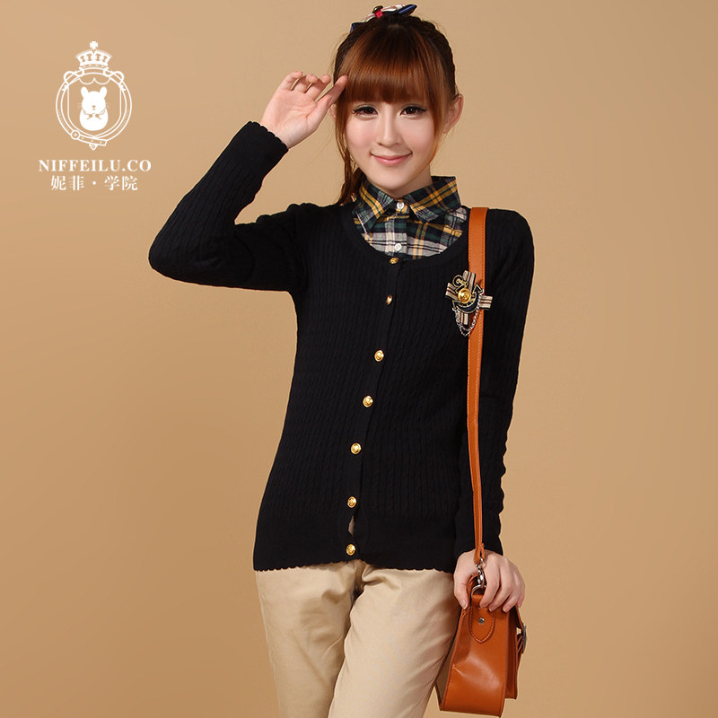 淘宝<em>聚划算</em>购物<em>开衫</em>婉甸2013秋装<em>女装</em>新款正