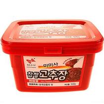 3盒包邮韩国辣椒酱石锅拌饭炒年糕韩国辣酱/韩式辣椒酱拌饭酱500g 价格:11.80
