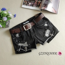 搜索磨破洞<em>牛仔短裤</em>相关_<em>牛仔</em>裤分类商品_第