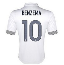 Official thai quality france shirt 2012-2013 away 10#BENZEMA 价格:88.00