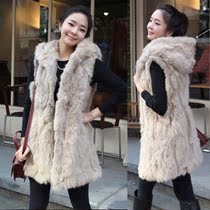 皮草2013新款秋冬女装海宁兔毛皮草<em>马甲外套</em>