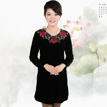 <em>淘宝</em>聚划算<em>购物</em>妇女<em>中老年女装</em>秋装长袖T恤妈