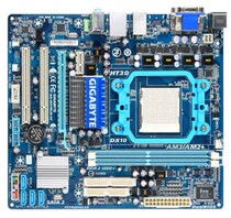 二手 技嘉GA-MA78LM-S2 DDR2 全集成760G主板 AM2 AM3全系列CPU 价格:200.00