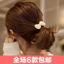 淘宝聚划算购物筋<em>夏季绑头发</em>必备纯色圆点褶皱