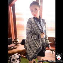 宝聚划算购物单褶日本原单长袖可爱刺绣<em>开衫</em>外