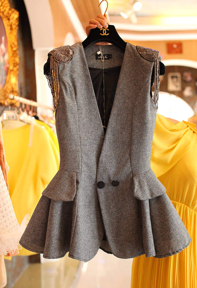 <em>马甲</em>2013秋冬装新款时尚韩版女装棉<em>马甲马夹</em>