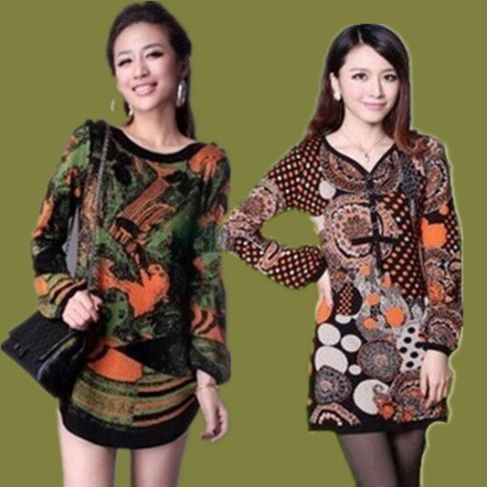 女士V领泡泡袖羊绒衫秋冬新款女士黑色<em>毛衣</em>正