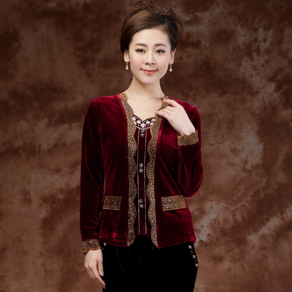 淘宝聚划算购物服装2013<em>中老年</em>女装秋装<em>外套</em>