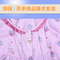 精品导购精品<em>睡衣</em>包邮春秋女款精品纯棉妈妈装