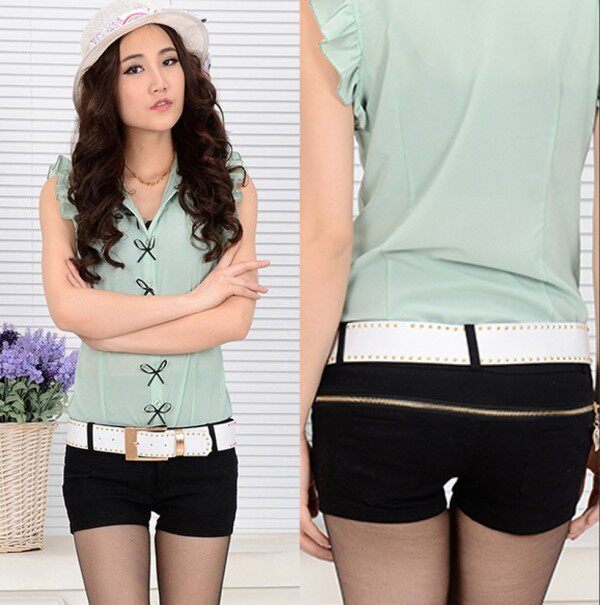 <em>淘宝</em>聚划算<em>购物短裤</em>韩都衣舍韩国2013秋装新