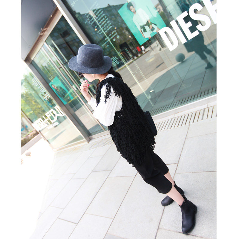 淘宝聚划算购物<em>马甲</em>秋冬韩版女装连帽羽绒棉马