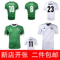 泰版12-13德国球衣长袖足球服德国队球衣队服客场Germany Jersey 价格:38.00