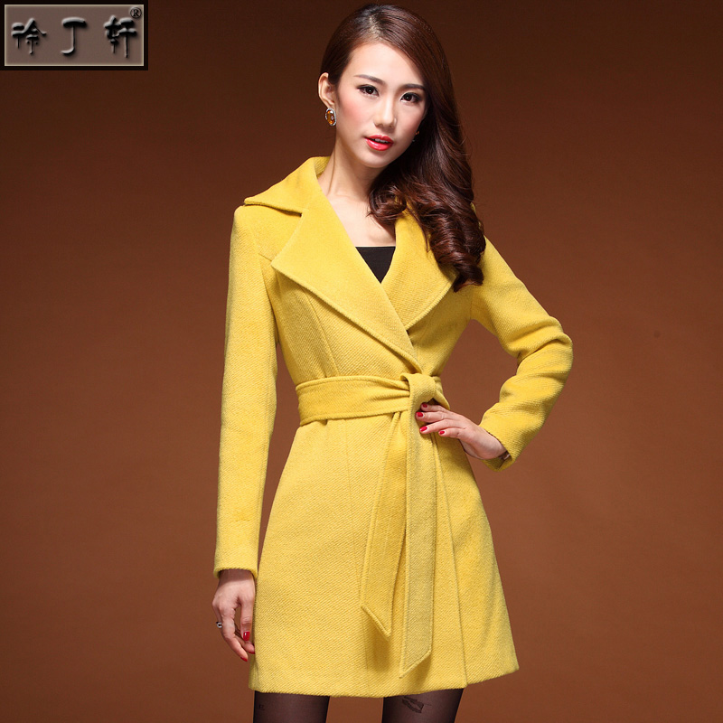 淘宝聚划算购物品牌大衣毛呢外套新款品牌女装