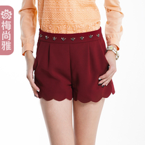 淘宝<em>聚划算</em>购物女 短裤嘉莱诗2013新款海宁真