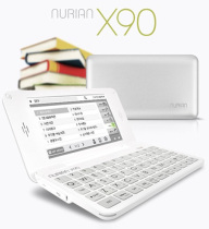 韩国直邮正品包邮 努力安NURIAN X90 8G旗舰版 韩语电子词典 送膜 价格:1398.00