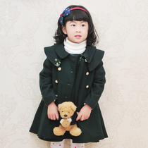 <em>淘宝</em>聚划算购物女童大衣专柜正品春冬新款<em>女童</em>