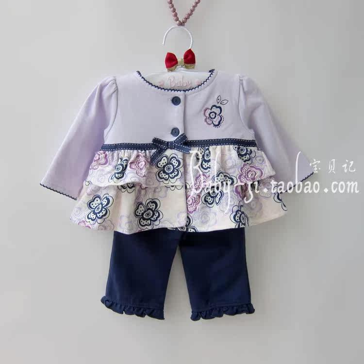 <em>淘宝</em>聚划算<em>购物童装</em>宝贝记女童套装女宝宝三件