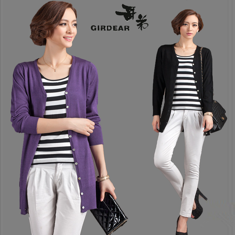 淘宝聚划算购物<em>开衫2013年</em>春夏季女装<em>新款</em> 韩