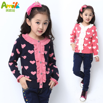 淘宝聚划算购物<em>女孩针织</em>衫2013秋冬款 可爱女