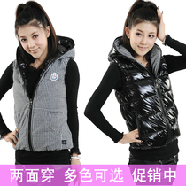 <em>马甲</em>六公主 韩版休闲拼接<em>牛仔</em>带帽<em>加棉</em>百搭撞