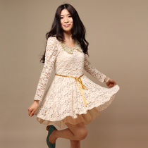 淘宝聚划算购物雪纺超短裙NENE港版几何立体