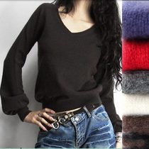 羊绒衫13秋冬新款 女v领<em>小款</em>羊绒衫羊毛衫针织