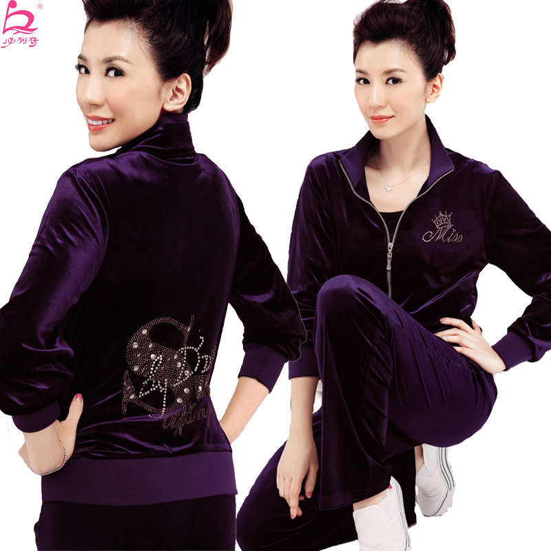 淘宝聚划算购物<em>运动服</em>2013秋装新款假日女装