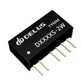 D2409S-2W DC-DC模块电源 定电压24V转双路+9V隔离非稳压电源模块 价格:18.00
