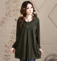 <em>淘宝</em>聚划算购物<em>胖人</em>加肥加大号<em>女装</em>胖mm秋装