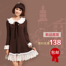 淘宝聚划算购物公主裙<em>秋冬连衣裙子</em> 2013新款