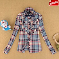 淘宝聚划算购物<em>女孩</em> 衬衫儿童装女童长袖衬衫