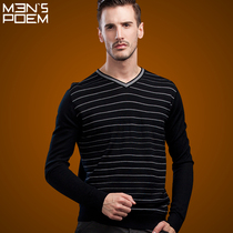 羊毛衫美特斯邦威立领毛衣男外套<em>秋装加厚开衫</em>