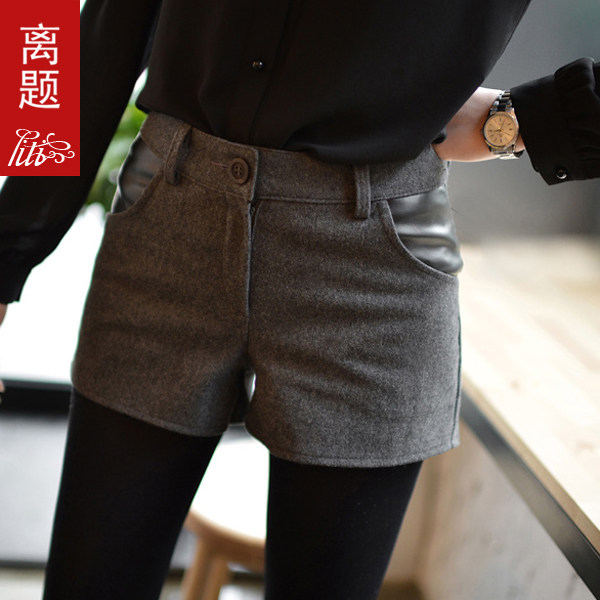 <em>淘宝聚划算</em>购物<em>短裤</em>韩都衣舍韩国2013秋装新