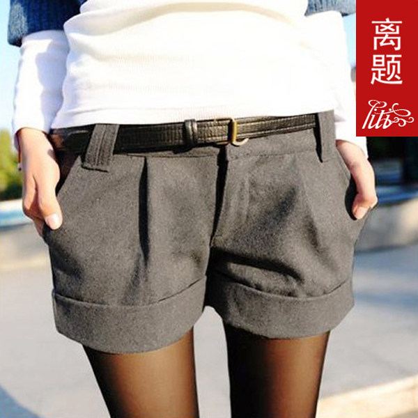 <em>淘宝聚划算</em>购物<em>短裤</em>韩都衣舍韩国2013秋装新