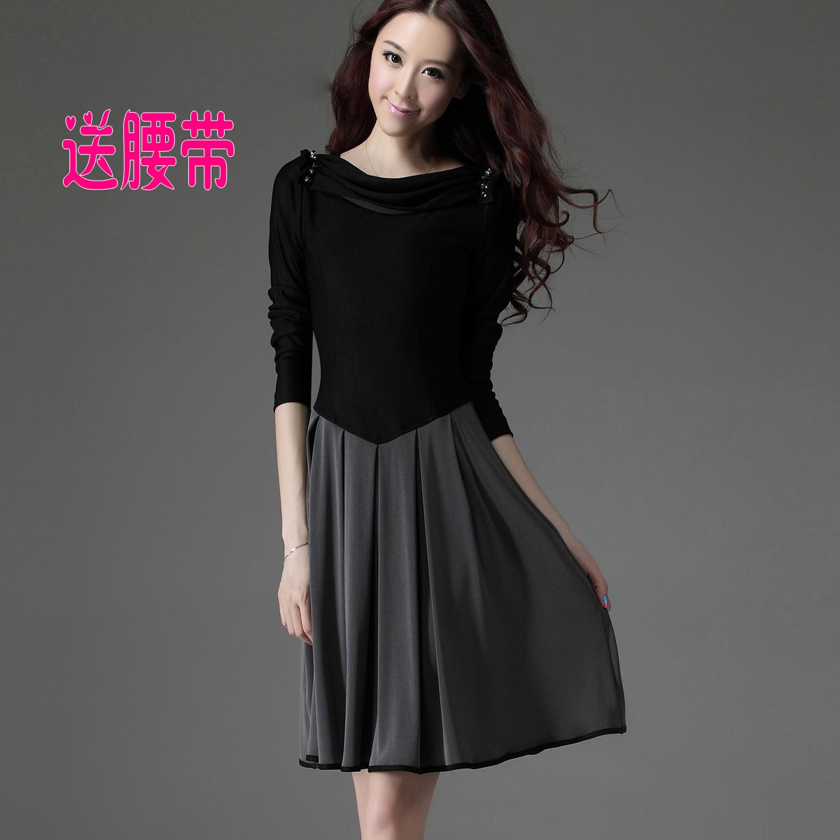 淘宝聚划算购物女装佟依馨2013秋装新款 甜美