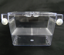 浮式多功能隔离盒孔雀鱼产盒 鱼缸双层孵化器